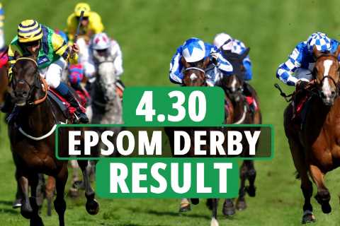 Who won the Epsom Derby 2022? How EVERY horse finished in the 4.30 on Saturday