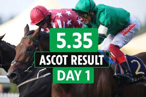Who won the 5.35 at Ascot? How EVERY horse finished in the Wolferton Stakes