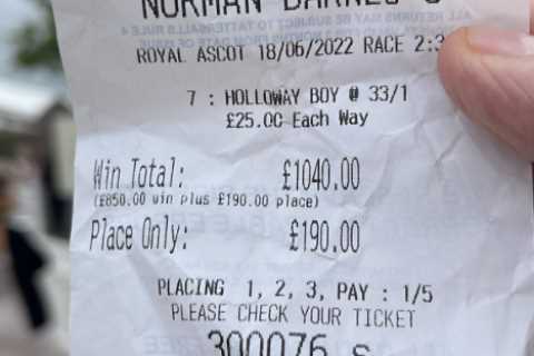 Arsenal fan forgot to back his own 40-1 Royal Ascot-winning horse while others won thousands on shock hero Holloway Boy