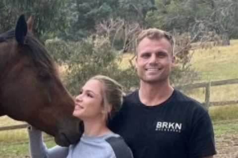‘I hope she’s still in there somewhere’ – critical jockey’s devastated husband prays for good news after two brain ops