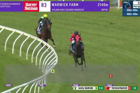 Bizarre horse race which bookies REFUSED to take bets on sees ‘average’ runner make history
