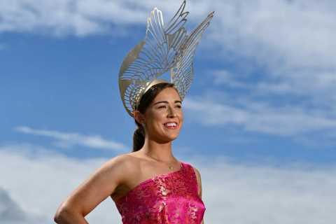 Galway Races racegoers dress to impress for Ladies’ Day in extravagant hats and glamorous gowns