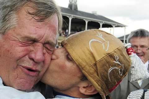 Frankie Dettori: Sir Michael hated it when I kissed him but I didn’t care… we had won the St Leger