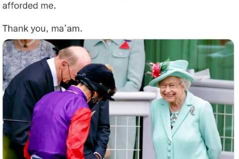 ‘The honour of a lifetime’ – Frankie Dettori pays tribute to ‘remarkable’ Queen and says ‘thank you, ma’am’