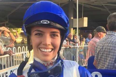 Glamorous jockey Kayla Nisbet at centre of probe into alleged links between riders and pro punter known as ‘The Bear’