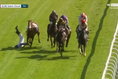 ‘Expensive mistake!’ – Christophe Soumillon pays £6,200 to cover costs of Rossa Ryan’s horse after shocking elbow push