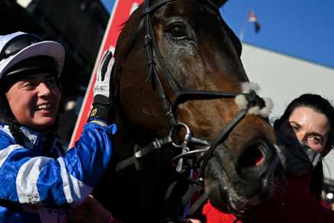 Bryony Frost: Frodon could fly through the mud at Haydock’s Betfair Chase – we’re not scared of A Plus Tard