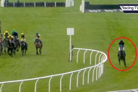 ‘Most embarrassing thing I’ve ever done’ – Jockey can’t believe it as wrong course disaster hands him big ban