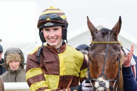 Meet the world’s tallest jockey – giant Jack Andrews towers over horses and is more than a foot taller than his rivals