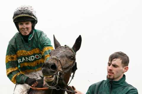 Grand National favourite Rachael Blackmore must beat her boyfriend Brian Hayes at Aintree to triumph again