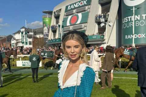 Georgia Toffolo wins another racing bet and reveals weird story about top trainer in nightclub at 4am