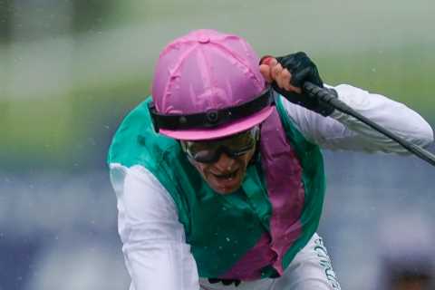 Frankie Dettori lands massive gamble to leave bookies crying AGAIN as Andrew Balding’s Chaldean wins 2000 Guineas