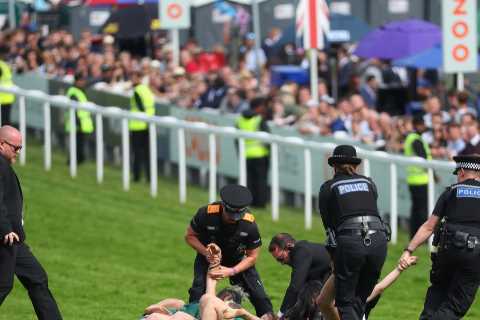 Eco-yobs plot to wreck Epsom Derby and ‘bring hell on earth’ in revenge for ‘heavy-handed’ policing before coronation