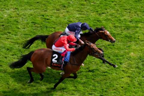 Ryan Moore out to ruin Frankie Dettori’s Epsom farewell but warns old foe is on a ‘very serious’ rival in the Oaks