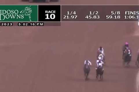 Jockey’s ‘absolutely unbelievable’ mid-race move leaves punters shocked as stewards disqualify him from race