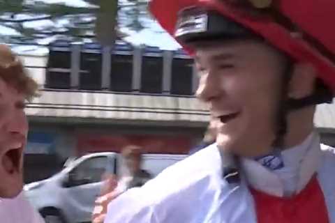 Punters joke ‘how many pints have they had?’ as racegoers spark chaos in amazing interview