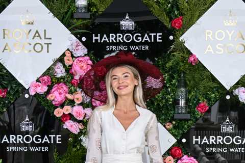 Royal Ascot guests stun in glam hats & dresses on Day One of races with attendees Georgia Toffolo & Charlotte Hawkins