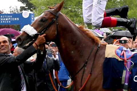 Frankie Dettori will win from the front on Chaldean – our Guineas hero is as good as we can get him