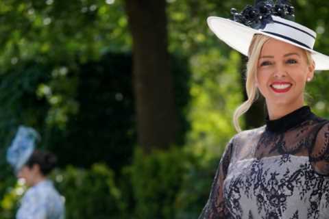Sky Sports Racing host Leonna Mayor, labelled ‘world’s sexiest jockey’, shows off legs in stylish Royal Ascot dress