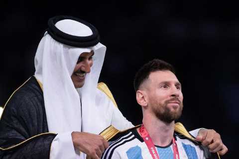 Mystery billionaire who placed black robe on Messi in World Cup is man behind Dettori’s fairytale Royal Ascot winner