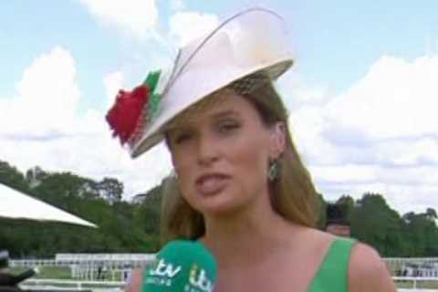 ITV presenter’s daring dress at Royal Ascot leaves racing fans in disbelief as they say ‘wow… just wow’