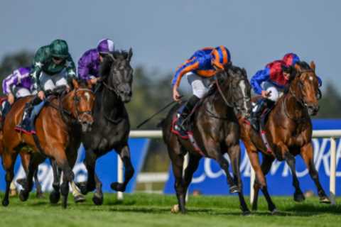 Auguste Rodin Triumphs in Dramatic Irish Champion Stakes