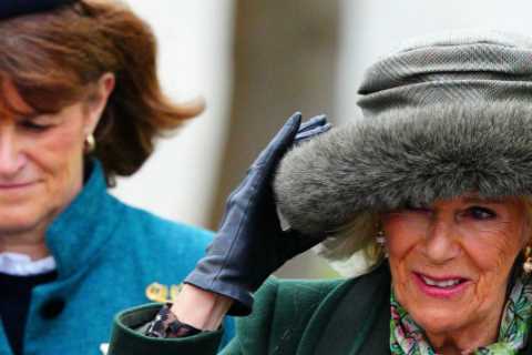 Queen Camilla’s Brooch Message Revealed at Cheltenham Festival